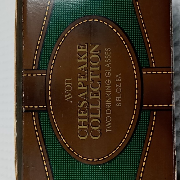 Avon Chesapeake Collection of 2 Drinking Glasses 8 oz Mallard Ducks - Picture 8 of 14